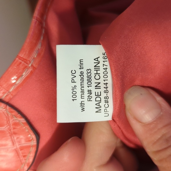 Unbranded Purse Pink PVC material - Picture 7 of 11